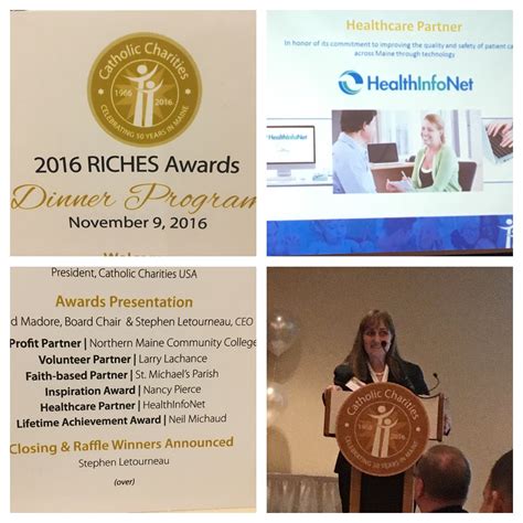 HealthInfoNet Receives Healthcare Partner Award from Catholic Charities ...