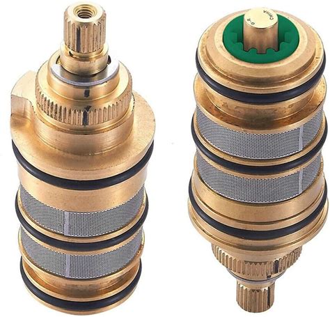 Buy Brass Replacement Thermostatic Cartridge Shower Mixer Valve Bar ...