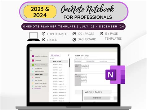 OneNote Planner Template Free 的图像结果