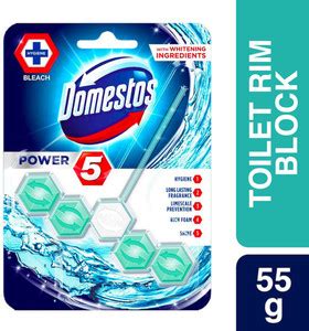 Domestos Hygiene Chlorine Toilet Rim Block | Long Lasting Fragrance ...