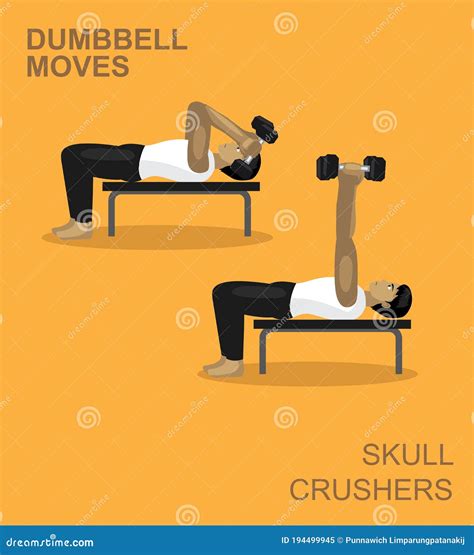 Dumbbell Skull Crushers