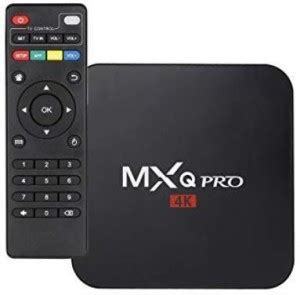 TSV Android Tv Box MXQ PRO 4K OTT Media Player wtih Remote Control ...