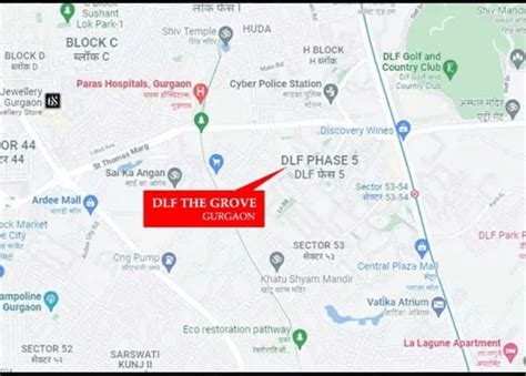DLF The Grove in Sector 54, Golf Course Road, Gurgaon