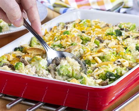 Chicken Broccoli and Cheddar Casserole Recipe | EatingisArt