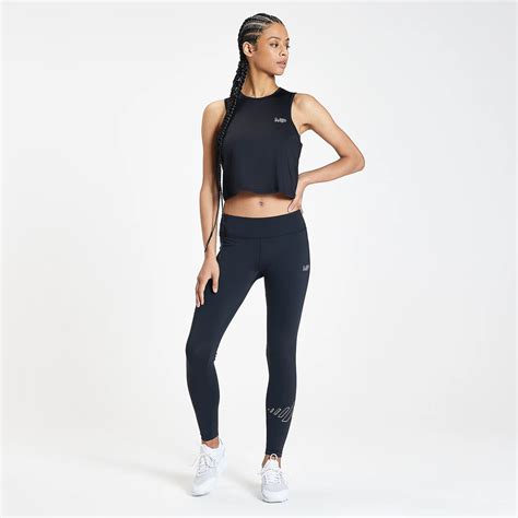 Women's Infinity Mark Training Crop Vest | Black | MYPROTEIN™