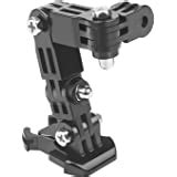 Yantralay School Of Gadgets 4-Way Helmet Chin Mount with 3M Curved ...