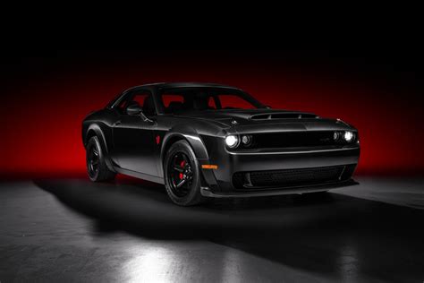 800-Mile 2018 Dodge Challenger SRT Demon w/Carbon Fiber Body for sale on BaT Auctions - closed ...