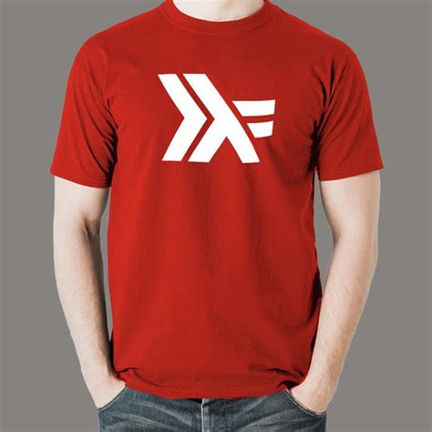 Haskell Programming Logo T-Shirt For Men India