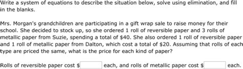 Image result for Example of a Word Algebra Problem Using Elimination Method