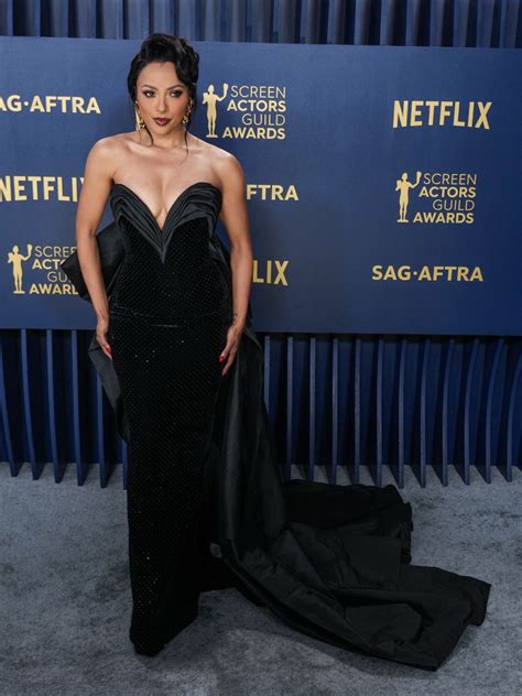 Kat Graham at Screen Actors Guild Awards 2024 in Los Angeles • CelebMafia