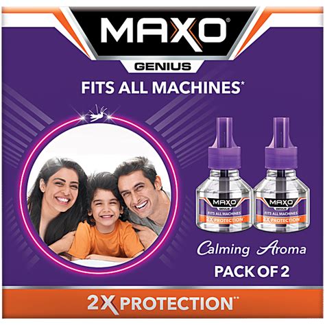 Buy Maxo Genius Mosquito Repellent - 80% Stronger With Calming Aroma ...