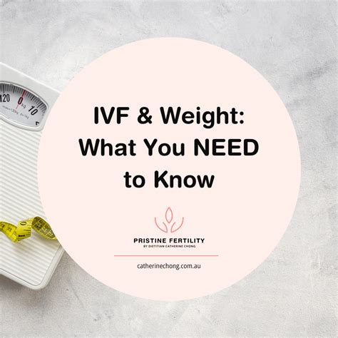 The Truth About IVF and Weight Gain - Pristine Fertility