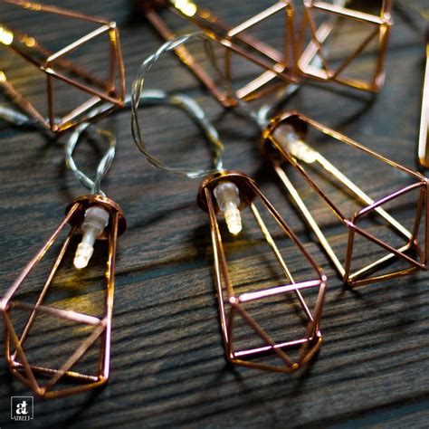 10 Diamond Shape LED Bulb Decorative String Light For Home Decor ( 1.5 ...