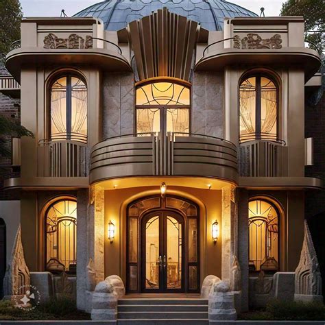 17 Breathtaking Art Deco Houses to Inspire Your Dream Home - Fabricerie ...
