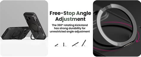 Ringke Alles for iPhone 17 Pro Case Back Cover [Strong Magnet] [Built ...