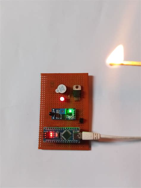 Image result for Code of Flame Detector with Arduino