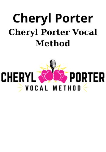Cheryl Porter Vocal Method 的图像结果