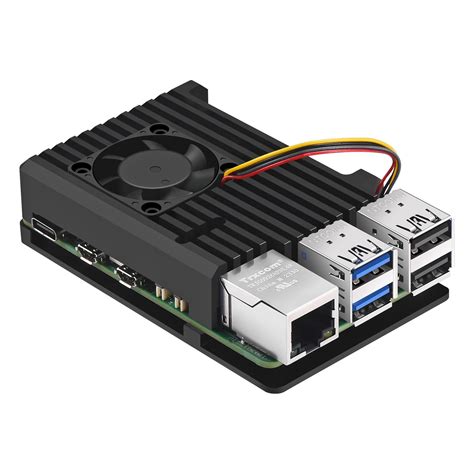 Buy [Updated Super Thermal Tape] Raspberry Pi 5 Case, iUniker Raspberry ...