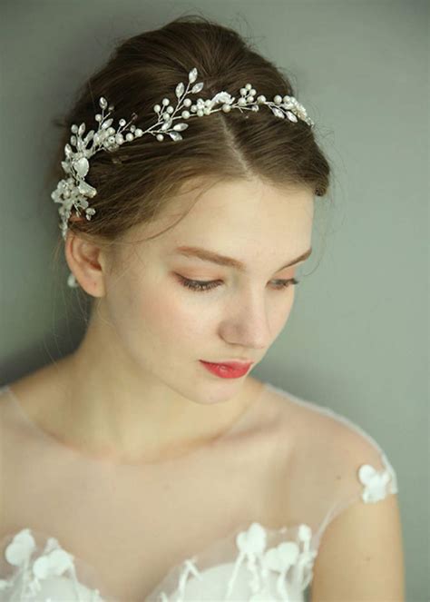 fxmimior Bridal Hair Accessories Women Hair Vine Bridal Headpiece ...