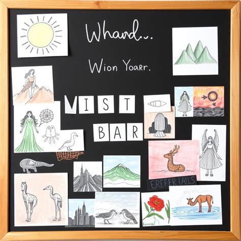 Vision Board Drawing 的图像结果