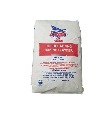 DOUBLE ACTING BAKING POWDER 50LB - South Holland Bakery Supply