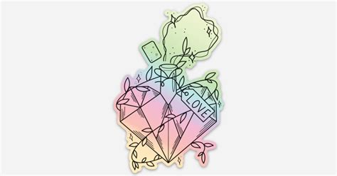 Holo love potion by Kylee Chadwick | Holographic stickers | Sticker ...