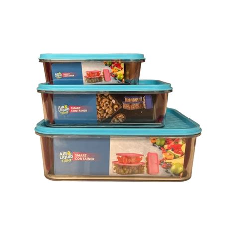 Storage Container - 3 Pcs Airtight Smart Plastic Container Manufacturer ...