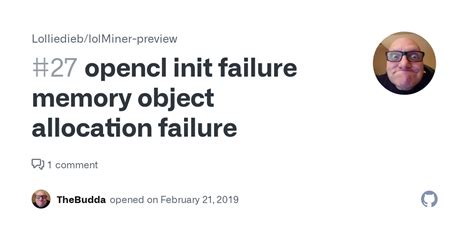 opencl init failure memory object allocation failure · Issue #27 ...