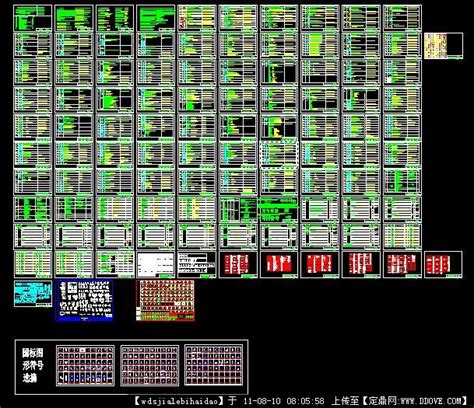 CAD带控制点的乙二醇工艺流程图图片下载_红动中国