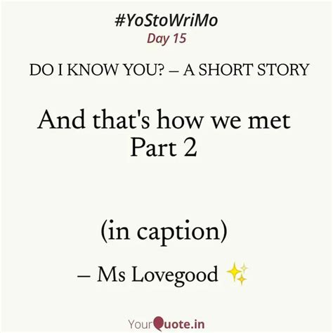 And that's how we met Par... | Quotes & Writings by Sneha Kashyap ️ ...