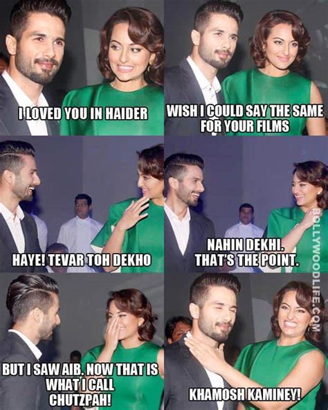 LOL pic of the day: BollywoodLife trolls Shahid Kapoor and Sonakshi ...