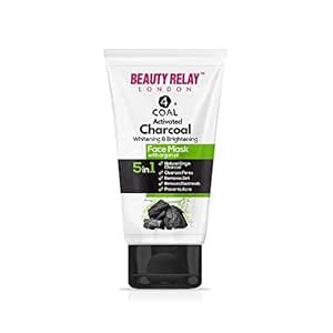 Buy Beauty Relay London Activated Charcoal Face Mask with goodness of ...