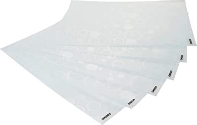 Amazon Brand - Solimo PVC Fridge Multipurpose Mat, Circles, Set of 6 ...