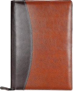 Flipkart.com | Eclet B4 Size Brown Leather Document File Folder ...