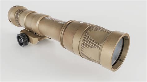 3D model Surefire M600V LED IR Scout Rifle Weapon Mounted Light VR / AR ...