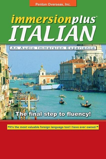 ImmersionPlus Italian - Audiobook - Penton Overseas - ISBN ...