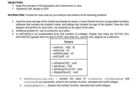 Encapsulation with Constructor Java 的图像结果