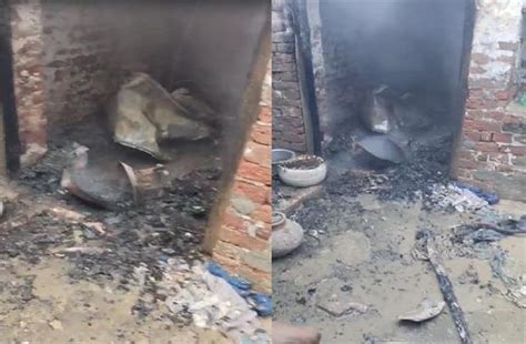 पानीपत में चाय बनाते समय फटा सिलेंडर, दम्पत्ति सहित झुलसा मासूम...घर की ...