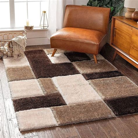 Buy Carpet Elite Soft Modern Shag Area Rugs Fluffy Living Room Carpet ...