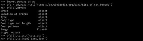 Image result for Table Structured in Web Scraping Using Python