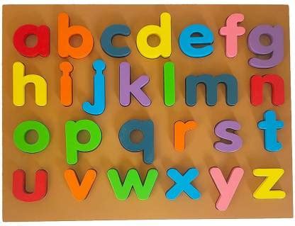 Wembley Toys Small Letter A-Z English Alphabetical Puzzle Board for ...