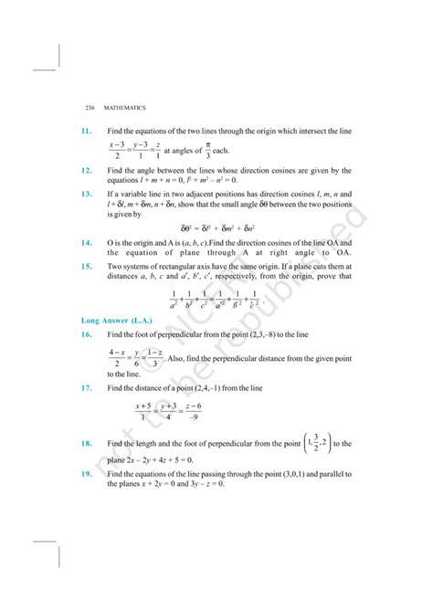 NCERT Exemplar Class 12 Maths Chapter 11 - eSaral