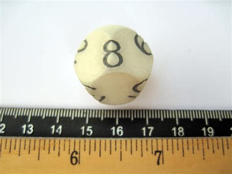 Justin Michell's (D8) EIGHT SIDED DICE
