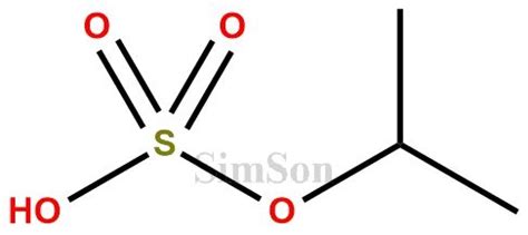 isopropyl hydrogen sulphate | CAS No- 6914-90-5 | Simson Pharma Limited