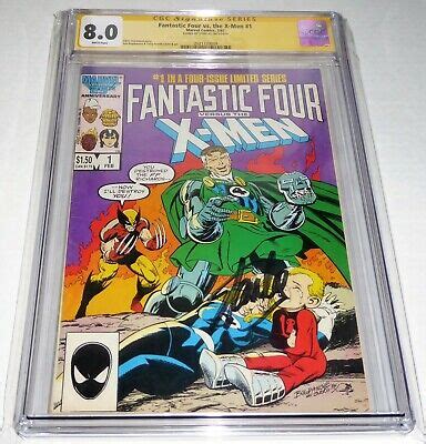 comicsvalue.com - Fantastic Four vs. the X-Men #1 CGC SS Signature ...