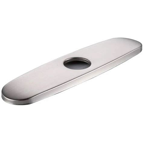 10 Inch Kitchen Sink Faucet Hole Cover Deck Plate Stainless Steel ...