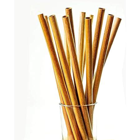 SUNBIRD Shakes & Smoothies Coconut lesf Straws,Organic, Biodegradable ...