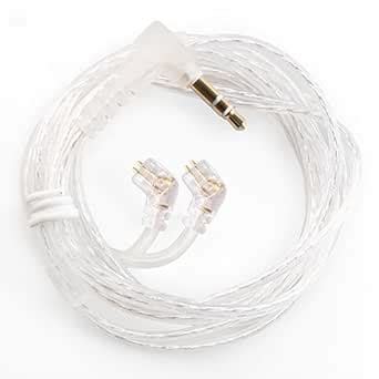 KBEAR QDC-Pin IEM Cable, Earphone Replacement Cable Silver Plated ...