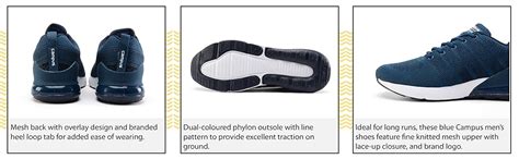 Buy Campus Men's Syrus BLU/RED Running Shoes - 6UK/India 5G-804 at ...