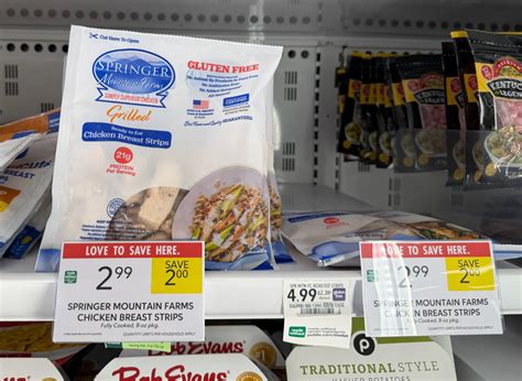 Springer Mountain Farms Chicken Strips As Low As $1.49 Per Bag At ...